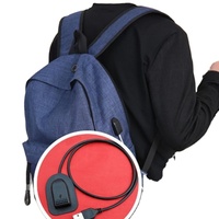 Accessoires pour sac à dos, câble d'extension de charge de données USB externe mâle vers femelle pour sac à dos