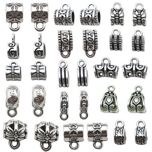 Antique Silver Alloy Mixed Shape <b>Beads</b> For Bracelet Making DIY Jewelry Accessories Zinc Alloy Plated 2024 Winter Collection - Product Image 5