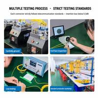 Cable de Conexión de Fibra Óptica Whoselase, Jumper de Fibra Óptica Monomodo de Baja Pérdida 0.3dB, Cable de Conexión SC-SC FTTH, Longitud Personalizada
