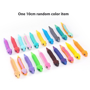 2025 Hot Selling 30CM 3D Printed Snake Fidget Toys 3D Printed Flexible Snake Toys Emulational 3D Snake Printing Fidget Toy - Product Image 3