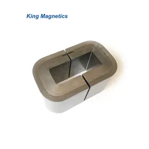 KMAC-80 Inti Besi Bentuk C Permeabilitas Tinggi dengan Pita Amorf untuk Magnet Ferit Reaktor Arus Besar untuk Transformasi Pulsa