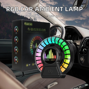 Diffusore d'Aria per Auto Kevanly con LED RGB, Aromaterapia, <span class=keywords><strong>Atmosfera</strong></span> Dinamica, Illuminazione Ritmica, Decorazione Ambientale Multicolore - Product Image 5