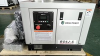 Générateur marin miniature 6 kW, générateurs diesel marins 10 kW 12 kW, générateur d'eau de mer portable 15 kVA pour bateau