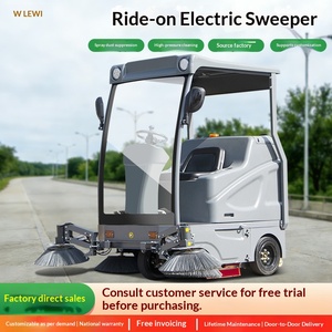 Factory Workshop <b>Small</b> Sweeping Machine Car Warehouse Cleaning <b>Tools</b> - Product Image 1