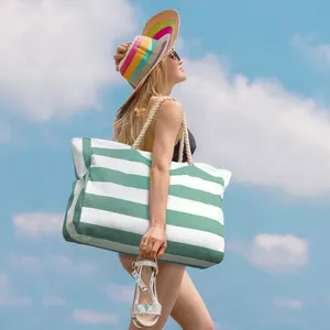 Sac à main personnalisé en nylon vente en gros de sacs pour femmes sac cabas de plage preloved botega veneta sac a main femme sac de plage de luxe