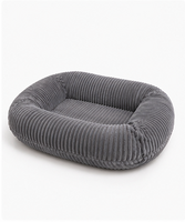 Tapis de couchage pour chien rayé lavable Xucheng, amovible et antidérapant, pour petits chiens et chats