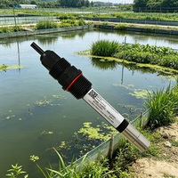 Capteur d'oxygène dissous DO pour ferme piscicole 0-20mg/L RS485 Modbus pour la surveillance continue du niveau d'oxygène de l'eau des étangs