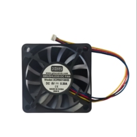 Ventilateur de conduit sans balais DC XDR 6010 60x60x10mm DC5V 0.30A 5000RPM Contrôle de vitesse PWM 4 broches 6010MB OEM pour refroidisseur de boîtier CPU