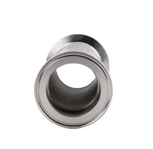 KQ 304 körük paslanmaz çelik oluklu boru üçlü kelepçe geçme burç esnek hortum körük - Product Image 5