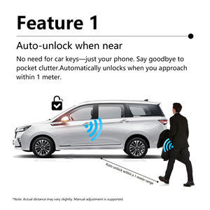 Per BMW Serie 2 16-18: Aggiornamento Sistema di Accesso Senza Chiave con App, Chiave Digitale per Auto, Accesso Senza Chiave, Nessuna Programmazione, Nessun Cablaggio, Nessun Incasso Chiave - Product Image 2