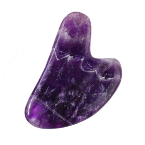 Alat Pijat Kerokan Batu Akik Wajah, Rol Batu Bian Gua Sha Batu Kecubung - Product Image 4