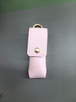 Étui à rouge à lèvres imperméable de style féminin, porte-clés, sac à breloques, mini sac à rouge à lèvres portable, décoration, pendentif, porte-clés