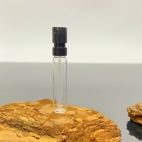 Flacon de parfum miniature de voyage en verre de 1 ml 2 ml, flacon de parfum d'échantillon, flacons de test d'huile de parfum, flacon d'emballage