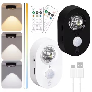 Mini Lámpara LED Inteligente de Pared con Sensor 3000K para Iluminación Ascendente, Uso Interior, Cocina, Armario, Dormitorio, Fabricada en Aluminio - Product Image 1