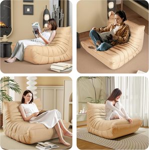 Sessel aus Memory-Schaum für Wohn- und Schlafzimmer mit ergonomischem Design, Kamin-Sitzsack, Bodensofa für Erwachsene und Kinder - Product Image 5