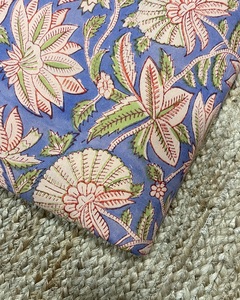 Última Colección de Telas de Algodón 100% Estampadas a Mano al por Mayor, Tela Suave Natural Estampada a Mano por Metro, Tela para Vestidos de Mujer - Product Image 5