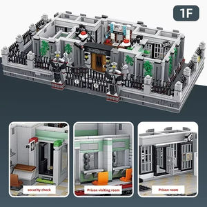 MOC 613002 Set de Bloques de Construcción Hospital Psiquiátrico, Casa del Terror, Castillo de la Locura, Ladrillos de Juguete para Niños, Regalos de Cumpleaños - Product Image 3