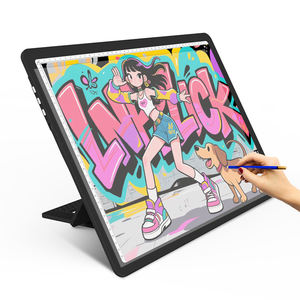 A3 LED lumière <span class=keywords><strong>planche</strong></span> <span class=keywords><strong>à</strong></span> <span class=keywords><strong>dessin</strong></span> Pad 352mm grande taille 6 niveaux de luminosité support réglable utilisation professionnelle pour les architectes - Product Image 1