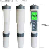 Pluma de medición de pH 3 en 1, medidor de acidez, pluma de prueba de calidad del agua TDS, medidor de instrumento de prueba de pH