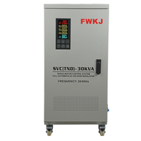 SVC 20KVA 30KVA tour stabilisateur de tension Type Servo monophasé AC 220V 230 240V régulateur de tension automatique AVR pour pompe à eau