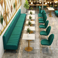 Meubles de restaurant commerciaux, ensemble table et chaises, banquettes de restaurant, canapé, ensemble table et chaises sur mesure