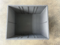 Caisse en plastique PP écologique, solide, empilable, légère, durable et recyclable pour le stockage et le transport logistique