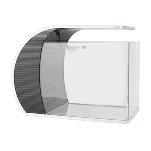 Acquario in Vetro Trasparente Hygger da 5 Galloni con Illuminazione LED, Vasca per Pesci Betta - Product Image 1