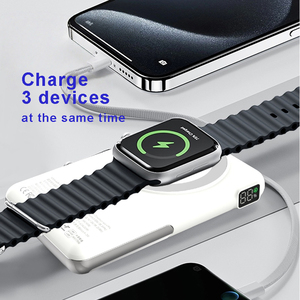 Batería Externa Magnética de Estado Sólido de 10,000 mAh con Cable Integrado y Soporte, Carga Rápida PD de 20W, Salidas Inalámbricas y Tipo-C - Product Image 4