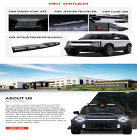Lumière de calandre avant LED CROCS, installation facile, accessoires de modification extérieure automobile pour Defender 90 110