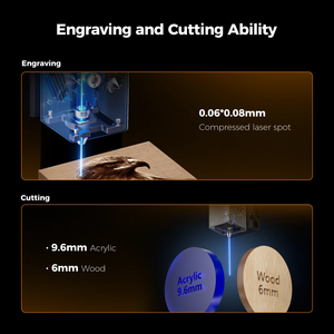 Creality FaIcon A1 <b>3D</b> Laser Engraver with Precision-made Scale Rapid Multi-<b>Printer</b> Control - Product Image 2