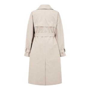 Giacca di abbigliamento più recente in <span class=keywords><strong>cotone</strong></span> ODM/OEM moda bianca fibbie lunghe di lusso in lana su misura Trench abbigliamento da donna - Product Image 6
