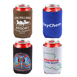 Enfriador de latas magnético de neopreno de 12 oz, funda plegable aislante para latas de cerveza y refrescos con imán para la puerta del refrigerador - Product Image 2