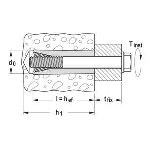 FISCHER - 50506 Anclaje con rosca métrica interna M - EAN 4006209505069 ANCLAJES MECÁNICOS - Product Image 4
