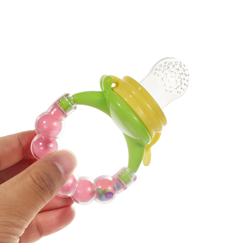 Hot Sale BPA Free soft Baby Feeding Fresh Fruit Food Safe Food Grade Silicone Feeder Toy