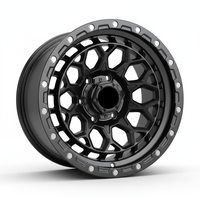 Jantes de voiture tout-terrain Forgex 4X4 de haute qualité, jantes tout-terrain 17 pouces 18 pouces 6x139.7, jantes en alliage noir, jantes Beadlock