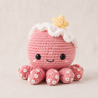 Jouets en peluche au crochet personnalisés à faible MOQ, poupées tricotées à la main, haute fidélité, pour promotions de vacances