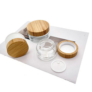 <span class=keywords><strong>Pot</strong></span> cosmétique givré <span class=keywords><strong>en</strong></span> gros avec couvercle <span class=keywords><strong>en</strong></span> <span class=keywords><strong>bambou</strong></span>, <span class=keywords><strong>pot</strong></span> vide <span class=keywords><strong>en</strong></span> verre pour crème visage, emballage de Noël pour soins de la peau - Product Image 6