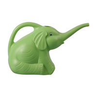 Vente en gros 1.5L 1.6L Plantes d'intérieur Animal rouge Éléphant en plastique Arrosoir mignon en formes d'animaux