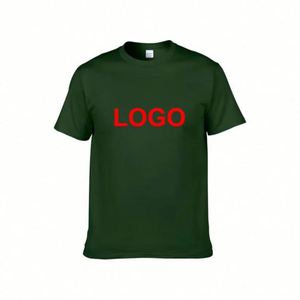 Design Hot Sale Wholesale 100% Cotton T Shirt 100% Cotton Blank Customized Logo Oversized Short Sleeve in Bulk - Product Image 2