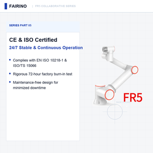 แขนหุ่นยนต์ร่วมปฏิบัติงาน FR5 แบบ 6 แกน รับน้ำหนักได้ 5 กก. ระยะเอื้อม 922 มม. สำหรับงานเชื่อมและหยิบจับ - Product Image 1