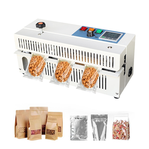 เครื่องซีลถุงแบบตั้งโต๊ะ FR-900 ความเร็วสูง พร้อมระบบควบคุมความเร็ว สำหรับถุงพลาสติกในอุตสาหกรรมอาหารและค้าปลีก - Product Image 4