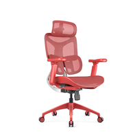 Sièges ergonomiques personnalisés avec accoudoirs rotatifs à 360 degrés, soutien dynamique du bas du dos et base en alliage d'aluminium