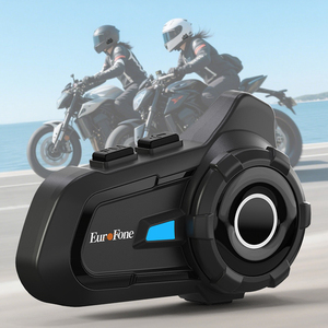 Casque avec écouteurs pour le cyclisme, interphone bidirectionnel pour 2 personnes avec portée de 1000 m pour la communication en <span class=keywords><strong>moto</strong></span> - Product Image 5