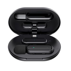 K60 Lavalier Microfoon Microfoon Live Radio Vlog Opname Draadloze Microfoon Met Oplader Case - Product Image 1