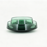 Groothandel Gevlochten Kleurrijke Glazen Mengkommen Scandinavische Stijl Geometrische Glazen Serviesset (S/M/L)