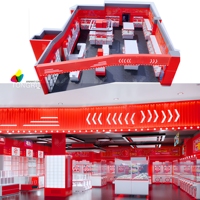 Machine de jeu attrape-jouets pour magasin de peluches et salle de jeux commerciale, avec armoire métallique, adorable mini-grue à griffes pour la chasse au trésor, jeu d'amusement