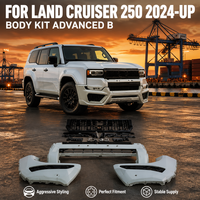 Kit d'assemblage complet de pare-chocs avant NAFU Factory PP ABS Advanced B pour Toyota Prado LC250 2024 avec calandre