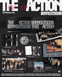 BOYNEXTDOOR 5º EP Álbum The Action Pause Ver. Popular Choice Superior, Fotolibro de Música K-Pop - Product Image 5