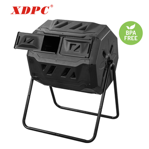 Garden Compost Bin Compost Bin Garden Garden Use Compartment Black Plastic Compost Composting Bin