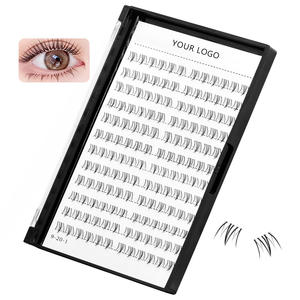 Ciglia inferiori a grappolo banda trasparente per ciglia da te logo personalizzato <span class=keywords><strong>Manga</strong></span> ciglia inferiori - Product Image 6